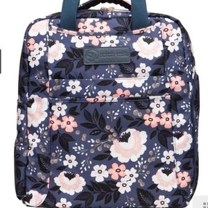 Sarah Wells Kelly Le Floral Backpack Pump Pumping Bag